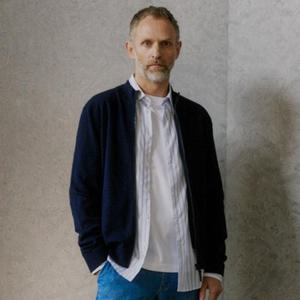 [닥스]비스코스혼방 티핑 배색 가디건_DMP1SWCD101N1