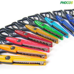 포코스 12종모양가위세트 CS-01/핑킹가위