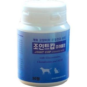 강아지유산균 조인트캅 츄어블정 30정 관절 전문 영양보조