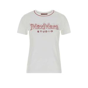 막스마라 스튜디오 반팔 티셔츠 2616971011600 001 White