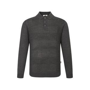 [닥스][아울렛] 울혼방 조직믹스 빅체크 카라니트