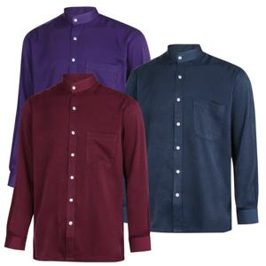 [파파브로]멘즈 간절기 국산 차이나넥 셔츠 DE-SHA-3007,08,35