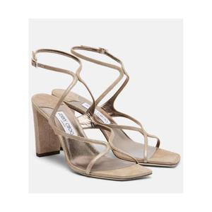 지미추 Azie 스웨이드 샌들 P01125575