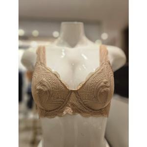 [바바라] ABR4453 레이스 부직포 풀컵 브라 (스킨) ABR4453