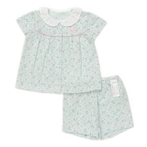 [블루독베이비] 26SS(민트)폼폼플라워반팔내의 신생아백일돌선물 (4637005410) 4637005410