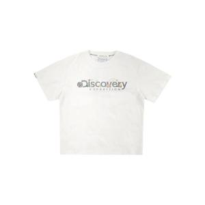디스커버리 키즈 픽셀 로고 냉감 반팔티 DKRS75043-WHS