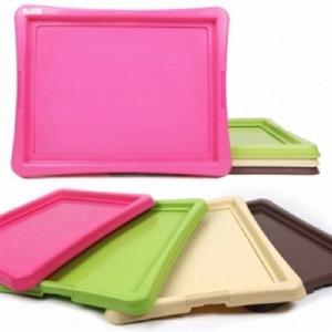 고양이자동화장실 아몬스 초대형 애견 토일렛 아이보리