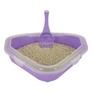 애견용품 CF S04 평판형 고양이 화장실 모래삽 퍼플