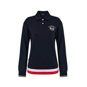 [와이드앵글]CO 배색 포인트 폴로 스웨트셔츠 L WWP26251N9