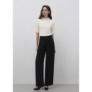 [잇미샤][잇미샤] 버튼 포인트 와이드 슬랙스(ITQ3YPT590)_DG