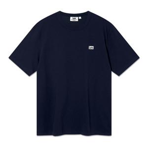 [LEE]LEE 박스 트위치 로고 반팔 티셔츠 네이비 LE2602ST06NA