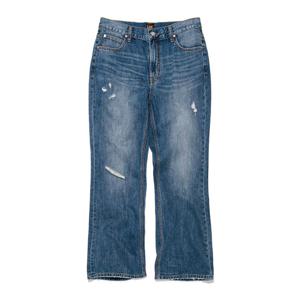 [LEE]LEE 플레어핏 데미지 데님 팬츠 인디고 미듐 LE2601IP37IM