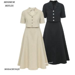 [미니멈]MD 모던 페미닌 투피스 스타일 원피스 MD MYBAWO5160 M_