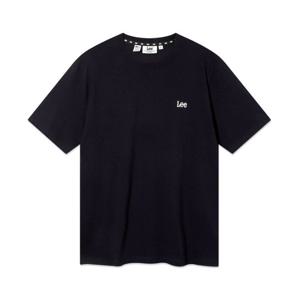 [LEE]LEE 스몰 트위치 로고 반팔 티셔츠 블랙 LE2602ST02BK