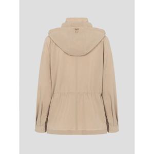 [빈폴레이디스]후드 탈착 볼륨 점퍼  베이지 (BF5639C02A) .