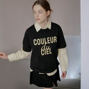 [코데즈컴바인] 레터링 세미오버핏 티셔츠 (CLA-TS509W2) CLATS509W20