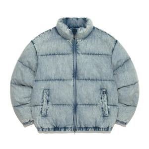 [LEE]LEE 워싱 데님 패딩 자켓 인디고 미듐 LE2504JK13IM