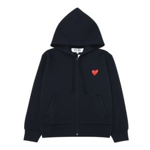 꼼데가르송 레드와펜 남녀공용 후드집업 AX T172 051 1