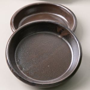 옹기 원형 화분 수반 장독대 소 17x3cm 조화꽃 전용 다육 인테리어 장식 소품 원예