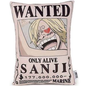 원피스 상디 현상금 포스터 쿠션 극세사 재질 굿즈