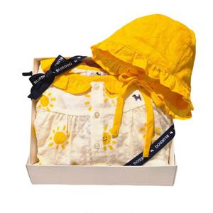 블루독베이비 10 26SS (BE) 큐트 써니 바디수트(백일돌아기옷) (146313604050)