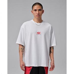 나이키 조던 플라이트 남성 오버사이즈 그래픽 티셔츠 - 화이트 IF3133-100 402128