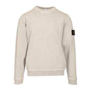 스톤아일랜드 슬리브 배지 말필 코튼 크루넥 스웨트셔츠 610003