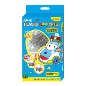 아모스 글라스데코 369썬데코 자동차만들기 미술놀이 (1개)