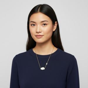 엠포리오 아르마니 공식 아르마니 센티멘탈 클라우드 펜던트 목걸이 EGS3060710