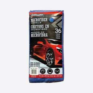 [옐루맘]커클랜드 시그니춰 다용도 타월 파랑 36장 9개입 (19396