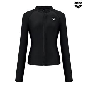 [아레나] 아레나 여자 365 레귤러핏 여성 집업 래쉬가드  A5BL1QR42 BLK A5BL1QR42