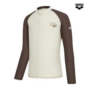 [아레나] 아레나 보헤미안 레귤러핏 집업 래쉬가드 A6BM1PR02 LBG A6BM1PR02