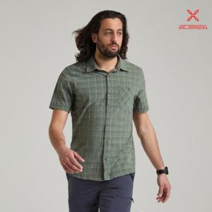 몬츄라 돌로미티 S/S 셔츠 남성 등산 반팔 셔츠 4방향 스트레치 속건 아웃도어 MQCG50X-49