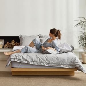 [라뽐므]순면 80수 호주산 양모 이불+패드+베개커버 슈퍼싱글(SS)(세탁망1장증정)