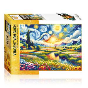 직소퍼즐 반 고흐 오색빛 석양 1000피스 T-DF10-1038