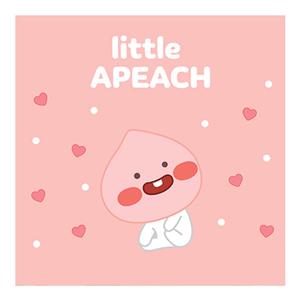 카카오프렌즈 리틀 어피치 보석십자수 캔버스 25x25cm