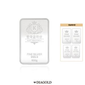 [방송에서만 실버바 추가 증정] 디아골드 포나인 실버바 500g