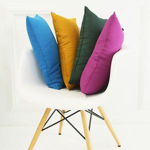 쁘띠 린넨 직사각 쿠션-4color(커버만)