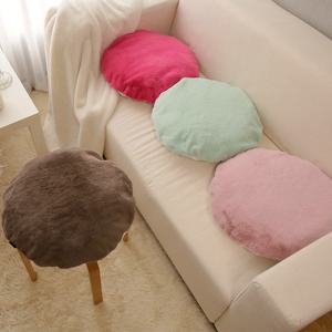 비비드 밍크 FUR 원형방석-4color(커버만)