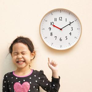 우드로하우스  저소음 교육용벽시계