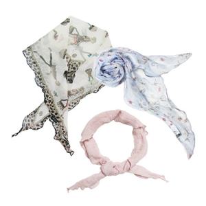 [소브라노] 데일리 삼각 쁘띠 스카프