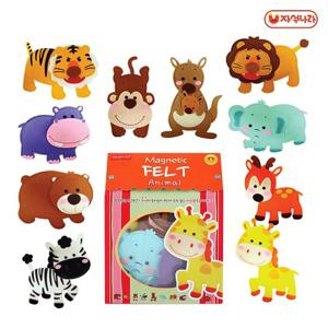 [자석나라] 펠트자석 (동물 10p)