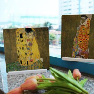 아트박스/꾸밈 ph438-스탠드액자2P_구스타프클림트의명화