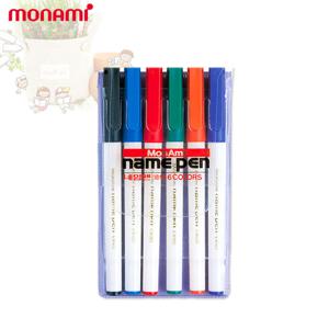 모나미네임펜 6색세트/네임펜세트/네임펜12색/네임펜6색/유성네임펜/네임펜M/네임펜F/네임펜X
