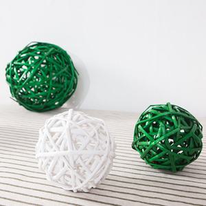 라탄볼 등나무 우드 공예 볼드 10cm 2컬러 인테리어 장식 촬영 소품 만들기 재료 diy