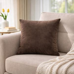 [샤이닝홈] 러프 소파 쿠션커버 45x45 컬러풀벨벳 E
