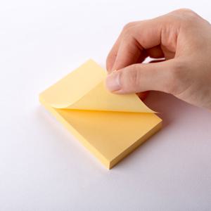 단순생활 점착 메모지 51X76 주황색