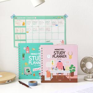 몬스터 스터디 플래너 1년용 수능 공부 학습 스케줄러