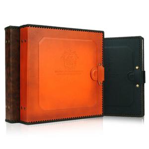 클래식 가죽앨범 접착식 백지 사진 포토 대용량