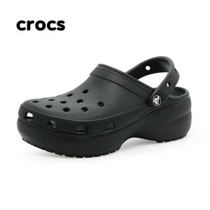 크록스 클래식 플랫폼 클로그 블랙  (206750-001)